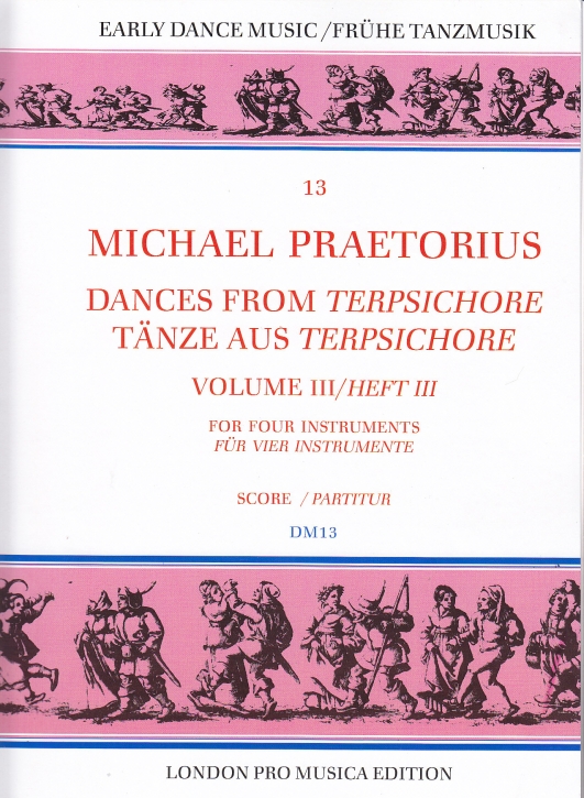 Praetorius, Michael - Tänze aus Terpsichore  - Heft 3  SATB