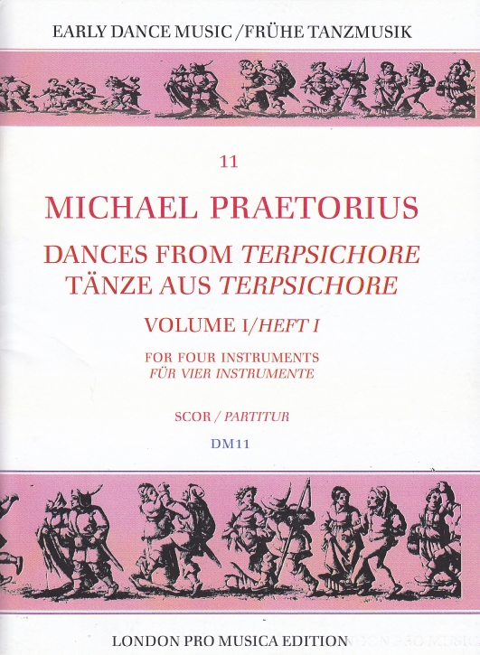 Praetorius, Michael - Tänze aus Terpsichore  -  Heft 1 SATB
