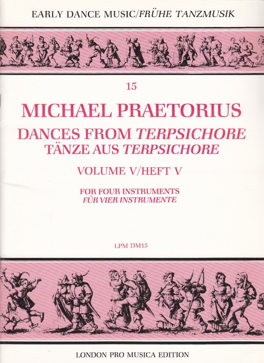 Praetorius, Michael - Tänze aus Terpsichore  - Heft 5  SATB
