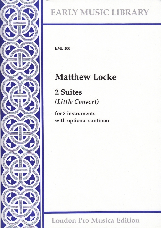 Locke, Matthew - 2 Suiten - 3 Blockflöten und Bc.