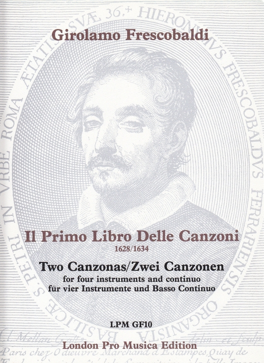 Frescobaldi, Girolamo - 2 Canzonen - SATB und Bc.