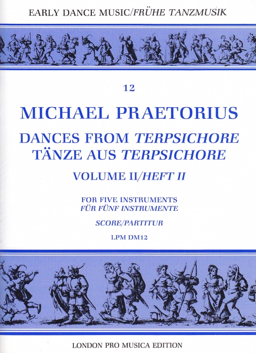 Praetorius, Michael - Tänze aus Terpsichore - Heft 2 SATTB / SSATB / SSTTB