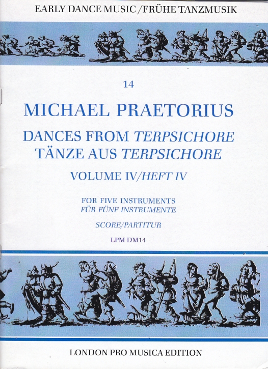 Praetorius, Michael - Tänze aus Terpsichore  - Heft 4 SATTB