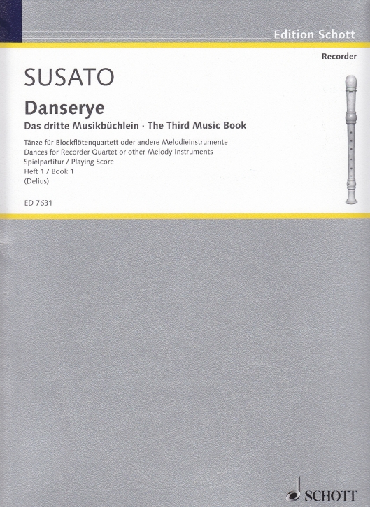 Susato, Tilman - Danserye 'the third Musikbüchlein'  - vol 1 SATB / AATB / ATTB