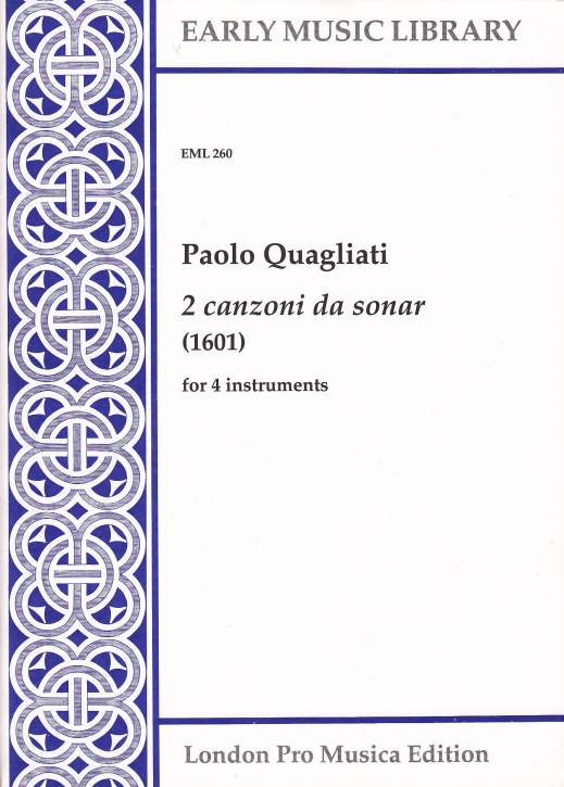 Quagliati, Paolo - 2 Canzoni da sonar - SATB