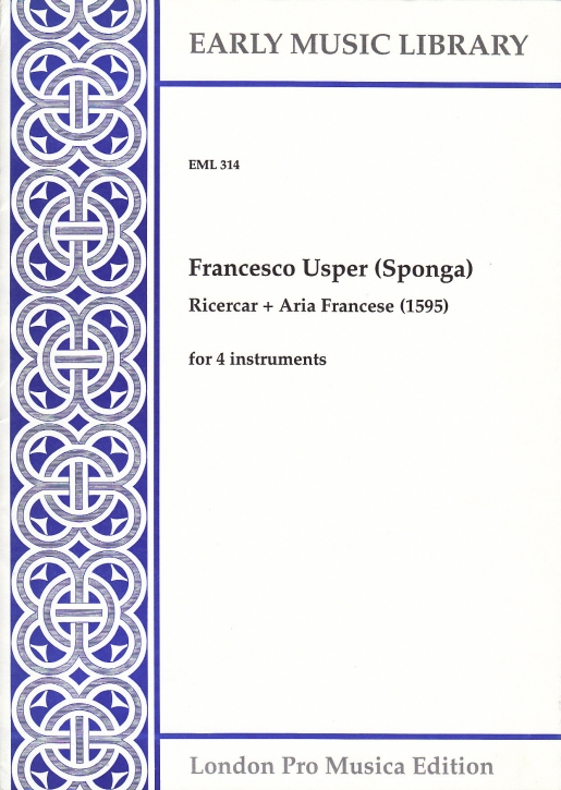 Usper, Francesco - Ricercar / Aria Francesce - SATB