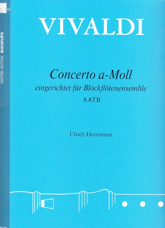 Vivaldi, Antonio - Concerto a-moll - AATB