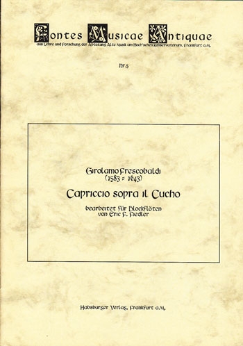 Frescobaldi, Girolamo - Capriccio sopra il Cucho - SATB