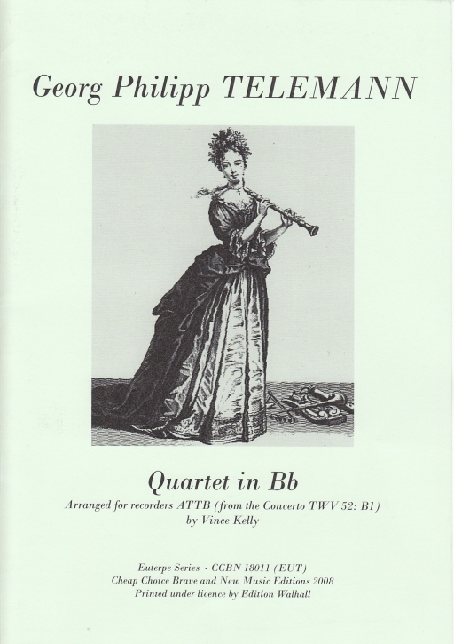Telemann, Georg Philipp - Quartett B-dur - ATTB