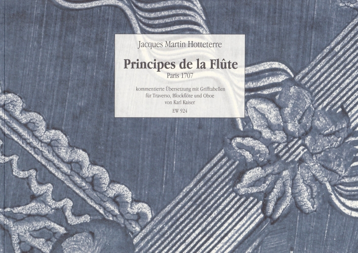 Hotteterre, Jaques - Principes de la Flûte - Flöte solo