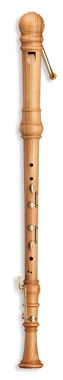 bass recorder Mollenhauer 5501 Denner, cherrywood
