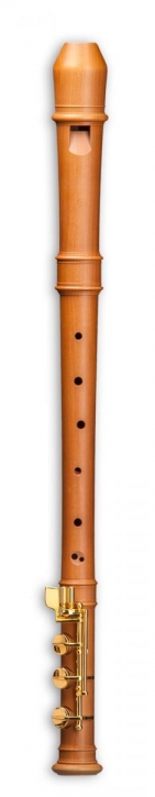 Modern alto recorder Mollenhauer 5926E with E-foot, pearwood