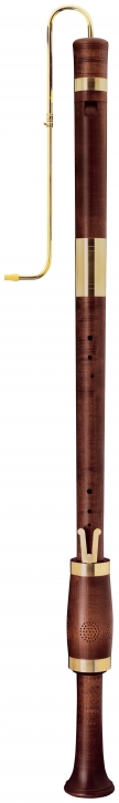 Sub Bass recorder Moeck 8721 Consort, maple stained