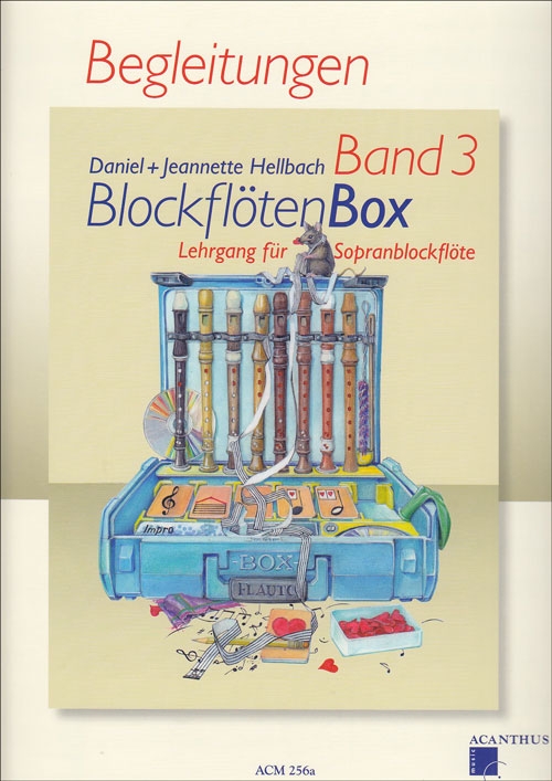 Hellbach, Daniel - BlockflötenBox 3 -  Klavierbegleitungen