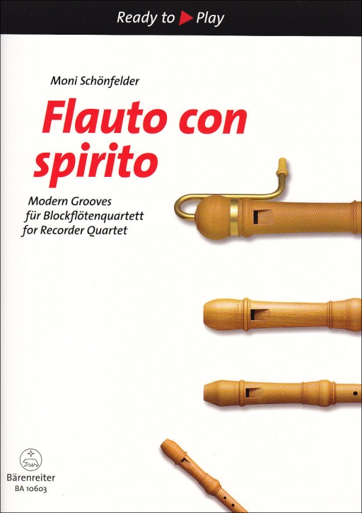 Flauto con spirito - Modern Grooves für Blockflötenquartett