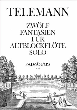 Telemann, Georg Philipp - 12 Fantasien - Altblockflöte solo