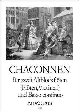 Chaconnen - 2 Altblockflöten und Bc.