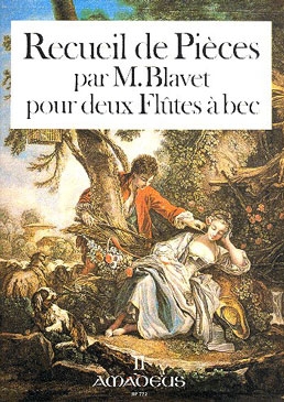 Blavet, Michel - Premier  Recueil de Pièces - vol 2  2 treble recorderslockflöten