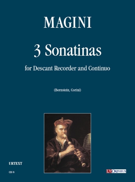 Magini, Francesco - Tre Sonatine - Sopranblockflöte und Basso continuo