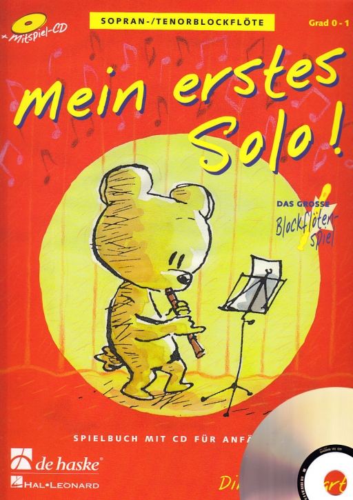 Goedhardt, Dini - Mein erstes Solo - Sopranblockflöte + CD