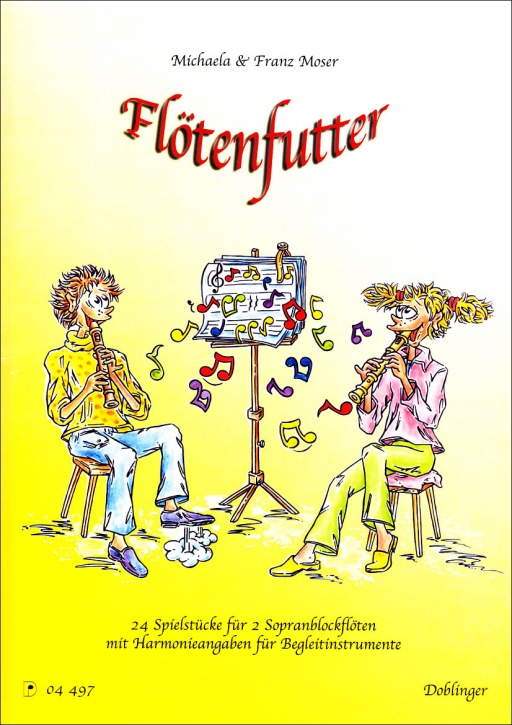 Moser, Michaela & Franz - Flötenfutter - 2 Sopranblockflöten