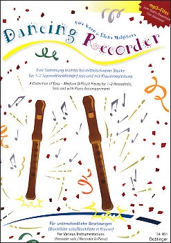 Korn, Uwe / Malychewa, Elena - Dancing Recorder - 1-2 Soprano Recorders and Piano