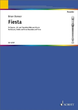 Bonsor, Brian - Fiesta - SAT and Piano