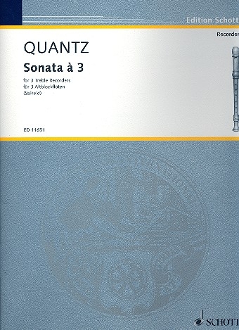 Quantz, Johann Joachim - Sonata à 3 F-dur - AAA