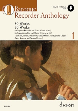 Bowmann, Peter / Heyens, Gudrun - Baroque Recorder Anthology  1 - Soprano recorder and online material