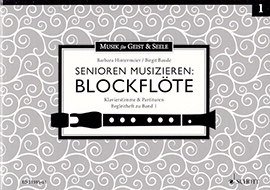 Hintermeier/Baude - Senioren Musizieren: Blockflöte - Begleitheft