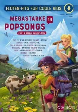 Bye, Uwe - Megastarke Popsongs 18 - 2 Sopranblockflöten + Audio online
