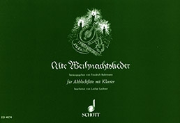 Alte Weihnachtslieder - Altblockflöte und Klavier