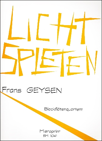 Geysen, Frans - Lichtspleten - SATB