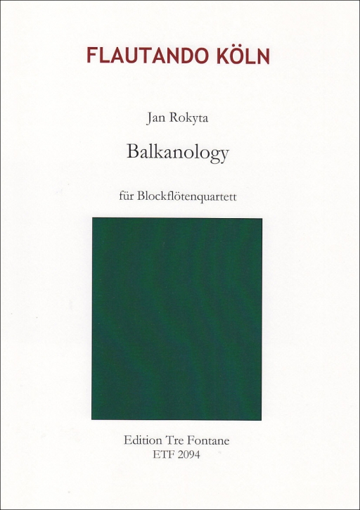 Rokyta, Jan - Balkanology - SATB