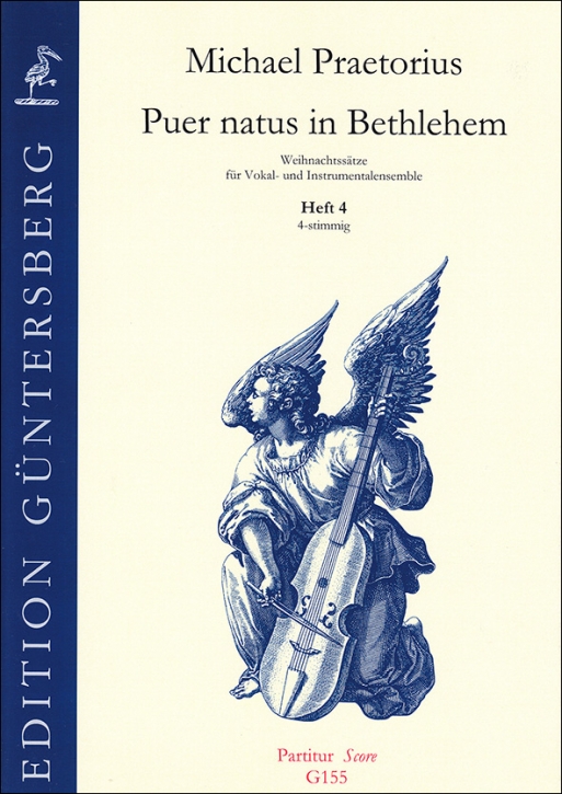 Praetorius, Michael - Puer natus in Bethlehem 4 - Recorder Quartet  SATB