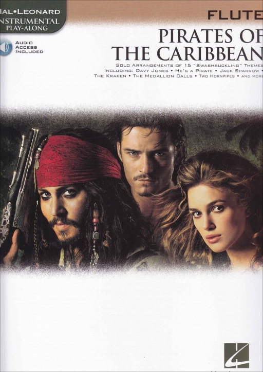Badelt, Klaus - Pirates of the Caribbean - treble recorder + Playalong