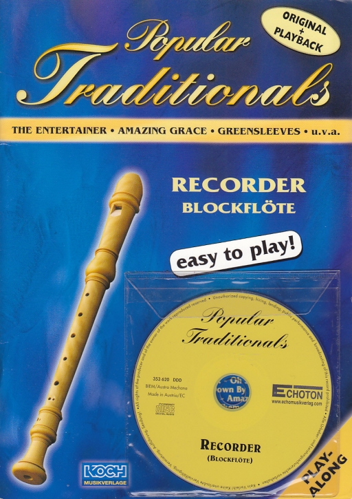 Popular Traditionals - Sopranblockflöte + CD