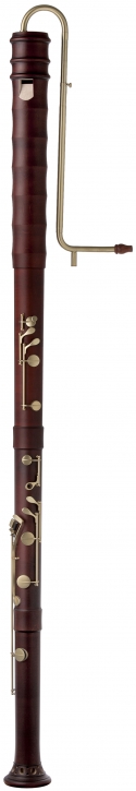 Sub Bass Recorder Kueng 2822 Superio, maple stained
