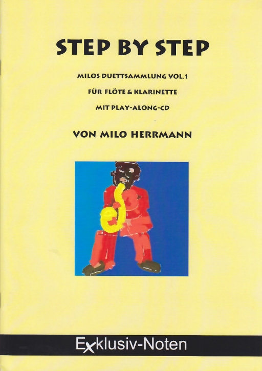 Herrmann, Milo - Step by Step - Sopran-/Altblockflöte + CD