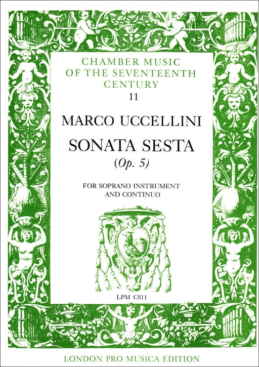 Uccellini, Marco - Sonata Sesta - Sopranblockflöte und Basso continuo
