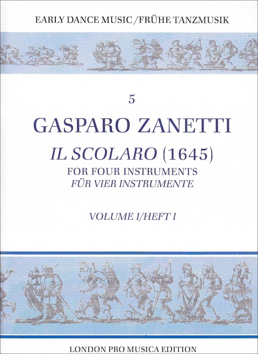 Zanetti, Gasparo - Il scolaro  - Vol.1  SATB