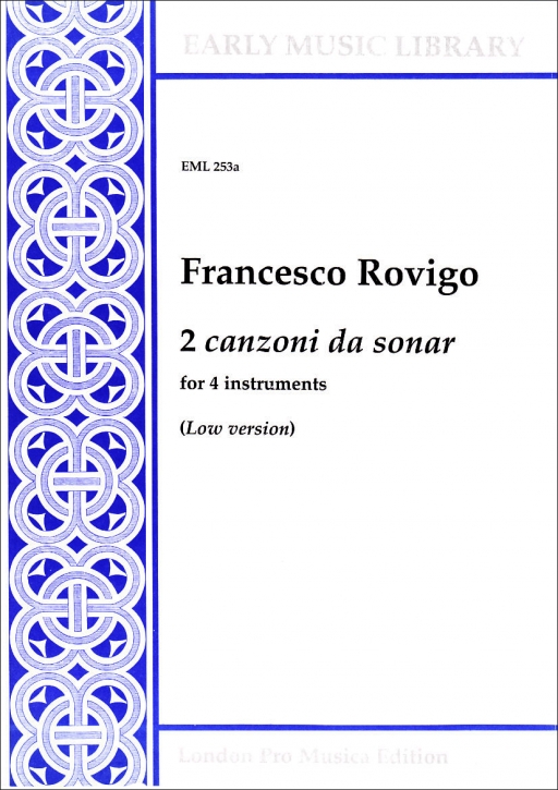 Rovigo, Francesco - 2 Canzoni da sonar - ATTB