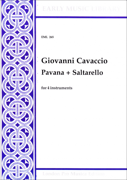 Cavaccio, Giovanni - Pavana + Saltarello - SATB