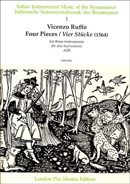 Ruffo, Vincenzo - Four Pieces -  ATB recorder trio
