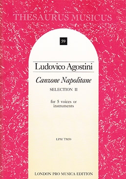Agostini, Ludovico - Canzone Napolitane Selection II - AATTB