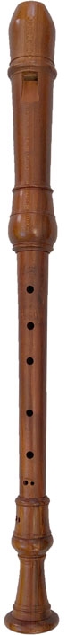 Voice-Flute Margret Löbner 415 Hz, Pflaumenholz
