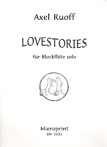 Ruoff, Axel - Lovestories - Altblockflöte solo
