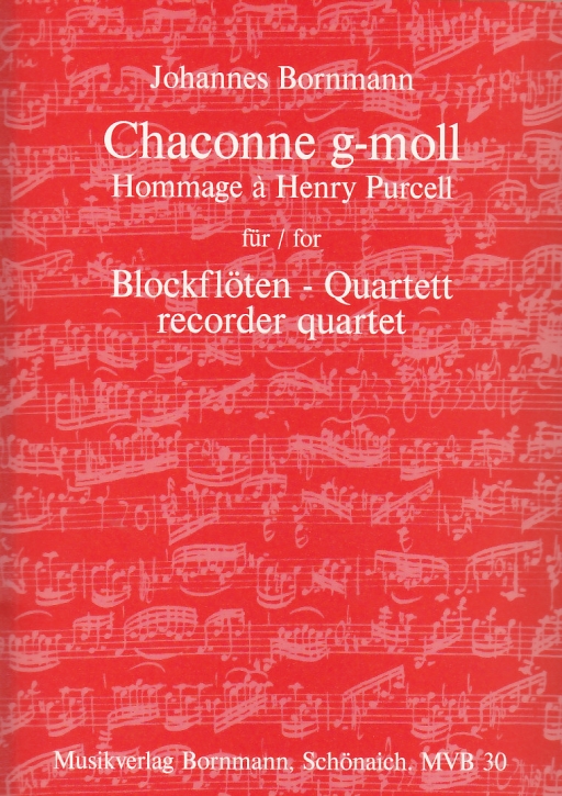 Bornmann, Johannes - Chaconne g-moll  Hommage à Henry Purcell - SATB
