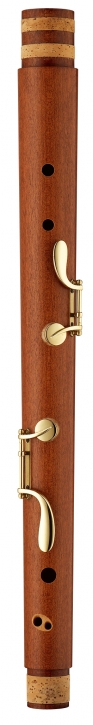 middle joint bass recorder Moeck 4569 M Rottenburgh, maple stained