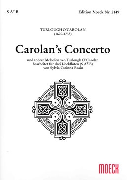 O'Carolan, Turlough  - Carolan's Concerto - SA(T)B